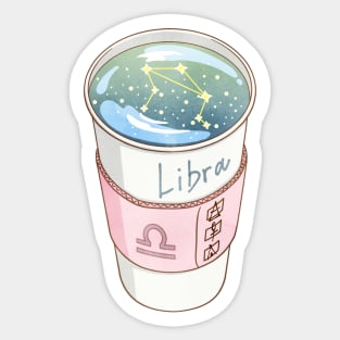 Libra Takeaway Sticker